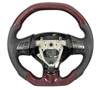 volant voiture Compatible Avec Mitsubishi Pour Lancer EX X 10 GT ES Pour GTS Pour Galant 2007 2008 2009 2010 2011 2012 2013 2014 2015 2016 2017 Volant Fibre Carbone Personnalisé