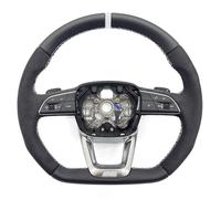 volant voiture Compatible Avec Pour Q3 Volant En Forme De D Avec Logo S/RS Et Palettes De Changement De Vitesse, Accessoires De Voiture, Volants De Sport