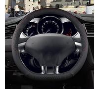 Volant Voiture Couvre Pour DS 3 pour Citroen pour DS3 pour Citroen pour DS3 pour Crossback couverture de volant de voiture en cuir PU accessoires Auto antidérapants Voiture Housse Volant ( Couleur : 1