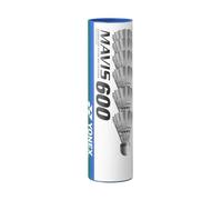 Yonex Mavis 600 Shuttles (Tube of 6) White White