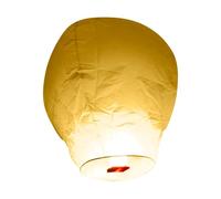 Volante Balloon Lanterne Chinoise Blanche en Papier - Idéal pour Célébrations Féeriques et Mariages en Extérieur