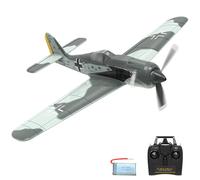 Volantex FW190 RC avion 2.4G 6 axes 4CH EPP 400mm envergure fixe RC chasse voltige à une touche RTF Warbird avion 1 Battery