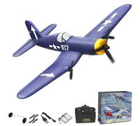 volantexrc Avion RC pour Enfants, 3CH Avion télécommandé F4U avec 2.4Ghz Gyroscope 6 Axes Avion Jouet pour débutants et Adultes (762-8)