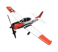 volantexrc RC Avion PNP Version No Battery No Trainsmitter Avion Télécommandé 4 canaux Jouets de Chasse télécommandés, 2.4GHz 6-Axis Gyro Stabilizer, Planeur RC (T28 Trojan)