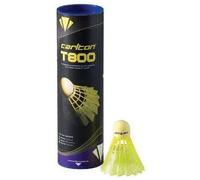 Volants De Badminton - Carlton - T800 - Jaune - Tube De 6 - Mixte Multicolore