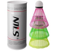 Volants de badminton nylon NILS Extreme NBL6103 (x3) Multicolore TU