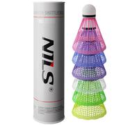 Volants de badminton nylon NILS Extreme NBL6026 (x6) Multicolore TU