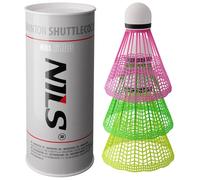 Volants de badminton nylon NILS Extreme NBL6103 (x3) Multicolore TU