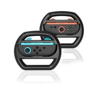 Volants de course 2pcs/Set pour le commutateur 2 poignée Supporteur Roue de jeu de course pour le commutateur 2 Accessoires de jeu Accessoires de contrôleur de poignée ergonomique