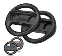 Volants pour Manettes Switch 2, Volant de Course Switch 2 pour Mario Kart World et 8 Deluxe, Accessoires de Jeux de Course NS2 au Design Ergonomique et Faciles à Installer