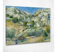 Volants Rocheux A L'Estaque 1882 Pierre-Auguste Renoir, par106 Tableau imprimé sur toile, 75 x 60 cm
