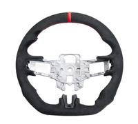 Volants sport Compatible Avec Ford Pour Mustang Pour EcoBoost GT Pour Shelby GT350 GT350R 2015 2016 2017 Volant Daim Fond Plat Fabriqué À La Main