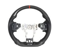 Volants sport Compatible Avec Mitsubishi Pour EVO Pour Evolution X Pour Ralliart Pour Lancer 2008-2015 Pièces Volant Voiture PU Perforé Fibre Carbone(Carbon fiber)