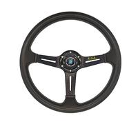 Volants Sport Volant de course sport Roue pilotage automatique Puce(PU-black)