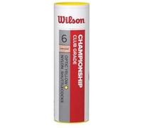 Tube De 6 Volants Wilson Championship Jaune