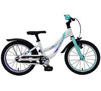 Volare 21676 Vélo pour Enfant Unisexe, Blanc/Vert, Kleinkind