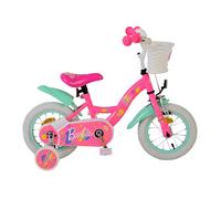 Mattel Vélo fille Barbie 12 Pouces 20 cm Fille Frein à rétropédalage Rose/Vert-menthe