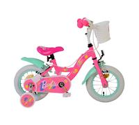VOLARE Vélo enfant Barbie, 12 pouces, sans frein à rétropédalage