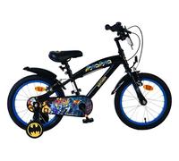 Volare Batman Vélo Enfant - Garçon - 16 Pouces - Noir - 2 Freins à Main