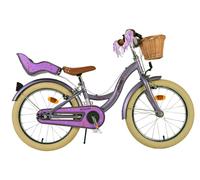 Volare Blossom Vélo Enfant - Fille - 18 Pouces - Violet - Freins À Deux Mains