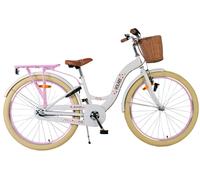 Volare Blossom Vélo pour Fille - 26 Pouces en Blanc, Avec Nexus 3-Gangschal