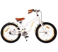 Volare (E&L) Vélo enfant Miracle 18 pouces Blanc 6-8 ans Frein à main Retraité