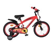 Volare Disney Cars Vélos Enfant - Garçons - 16 Pouces - Rouge