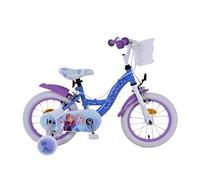 Volare Disney Congelés 2 14-Zoll-Kinderfahrrad Bleu / Mauve - Sécurité,Fun Et St