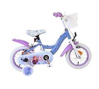Volare Disney Congelés 2 Vélo - Fille - 12 Pouces - Bleu / Mauve - Deux Main