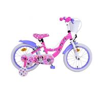 Volare Disney Minnie 16 POUCES Vélo Enfant Rose - Sécurité, Confort Et Amusement