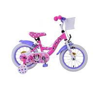 Volare Disney Minnie Plus Mignon Ever 14 Vélo Enfant Rose - Sécurité Et Com