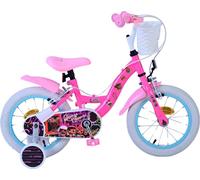 Volare Dolls Vélo d'enfant pour fille - 14 pouces en rose avec freins à main