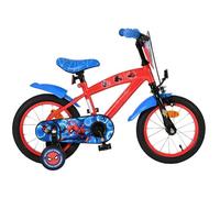 Volare Marvel Spider-Man Vélo Pour Enfant - Garçon - 14 Pouces - Rouge/Bleu
