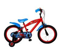 Volare Marvel Spiderman 16 Vélo Enfant Bleu/Rouge Avec Deux Handbremsen - Si
