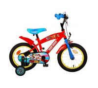 Volare Paw Patrol Vélo Enfant - Garçon - 14 Pouces - Rouge/Bleu