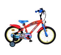 Volare Paw Patrouille Vélo Enfant - Garçons - 16 Pouces - Rouge - Deux