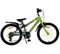 Volare Rocky Vélo - 20 Pouces - 7 Vitesse - Vert/Gris pour Enfants De 6 Jusqu'À