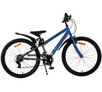 Volare Rocky Vélo Enfant - 24 Pouces - Bleu - 7 Vitesses Pour Garçons