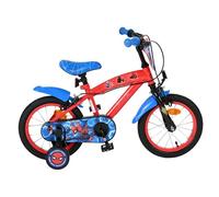 Volare Spider-Man Vélo - Garçons - 14 Pouces - Bleu/Rouge - Deux Handbremsen