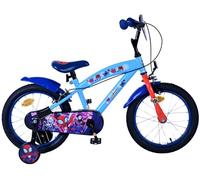Volare Spidey Vélo pour enfant - Garçon - 16" - Bleu - Freins à deux mains
