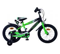 Volare Sportivo Vélo Enfant pour Garçons - 16 Pouces en Vert Noir Avec Zweihandb