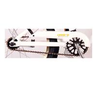 Volare (E&L) Vélo enfant Miracle 18 pouces Blanc 6-8 ans Frein à main Retraité