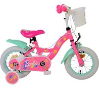 VOLARE Vélo enfant Barbie, 12 pouces, sans frein à rétropédalage
