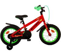 Rocky 14 Vélo D'Enfant Rouge 3,5 -5 Ans Vélo Main / Frein à Rétropédalage Roues