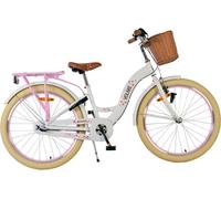 VOLARE Vélo jeune Blossom 3 vitesses 24 pouces, blanc