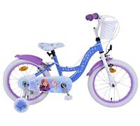 Volare Vélo pour enfant Disney La Reine des Neiges 2 16" Bleu/violet - Sécurité, plaisir et style en un seul !
