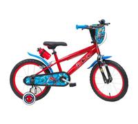 Volare Vélo pour Enfant Ultimate Spider-Man 14", sans Frein à rétropédalage