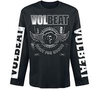 Volbeat Fight for Honor Homme T-Shirt Manches Longues Noir L 100% Coton Regular/Coupe Standard