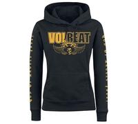 Volbeat God of Angels Trust Femme Sweat-Shirt à Capuche Noir L