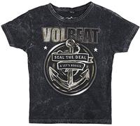 Volbeat Kids - Rewind, Replay, Rebound Unisexe T-Shirt Anthracite 122/128 100% Coton
